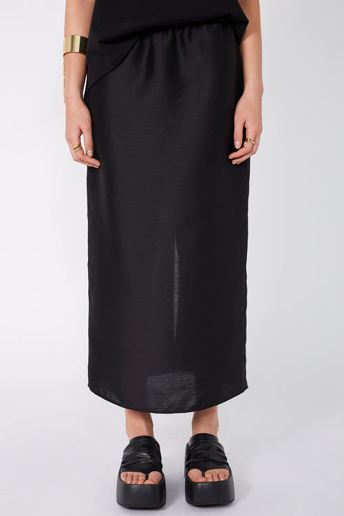 direct skirt / black