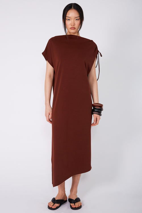 disclose dress / terracotta