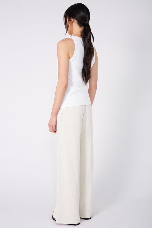 disclose trackpant / cream marle