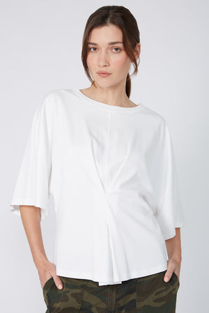 draft tee / white