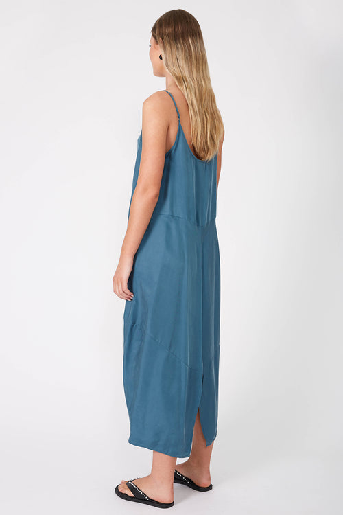 ember dress / teal blue