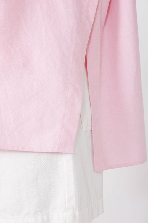 tabard shirt / flossed Pink