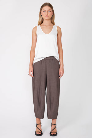 air pant / chocolate melange