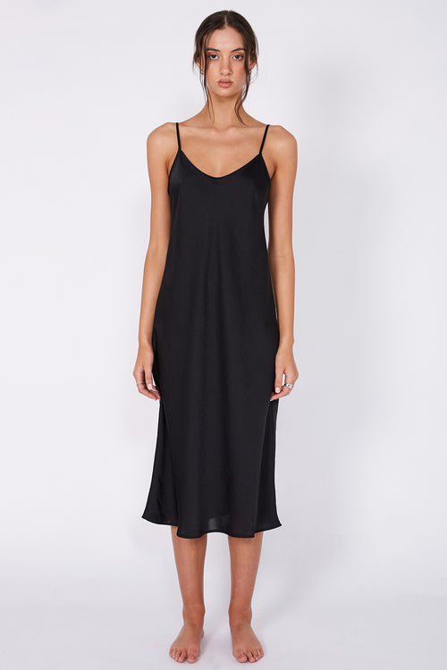 edit midi slip / black