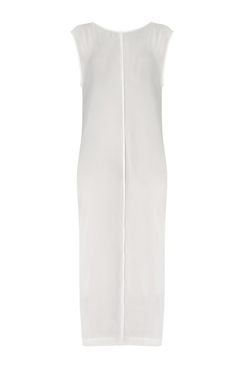 element midi dress / vintage white