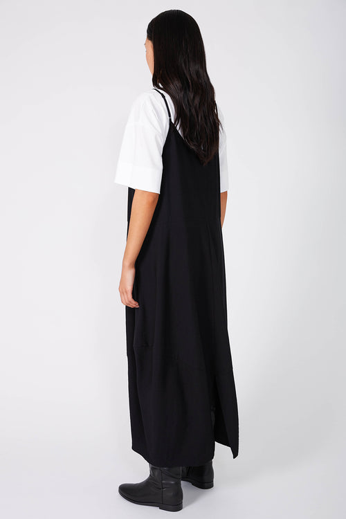 ember dress / black crepe