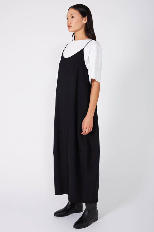 ember dress / black crepe