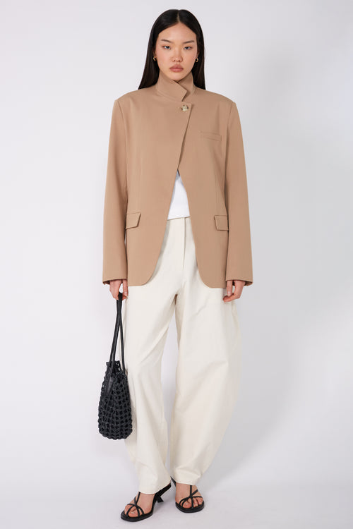 encased full length pant / calico