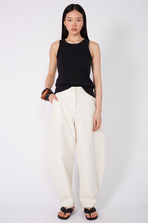 encased full length pant / calico