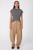 encased full length pant / camel