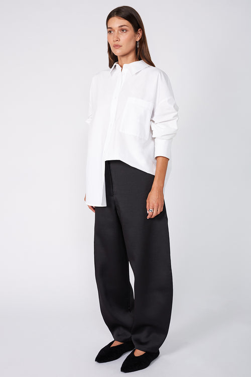 encased full length pant / black