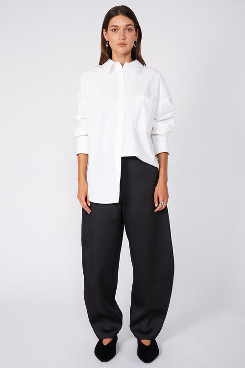 encased full length pant / black