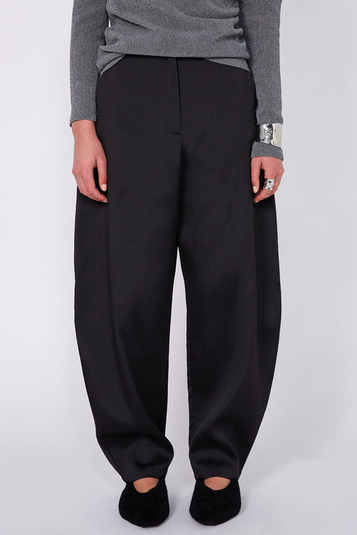 encased full length pant / black