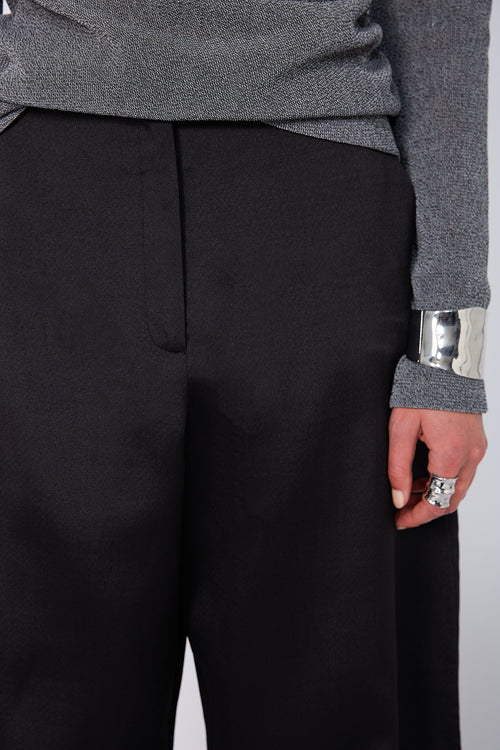 encased full length pant / black