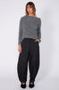 encased full length pant / black