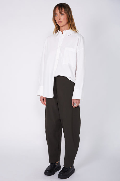 encased pant / artillery green