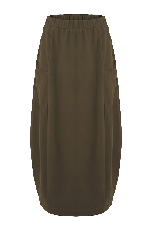 encase skirt / khaki