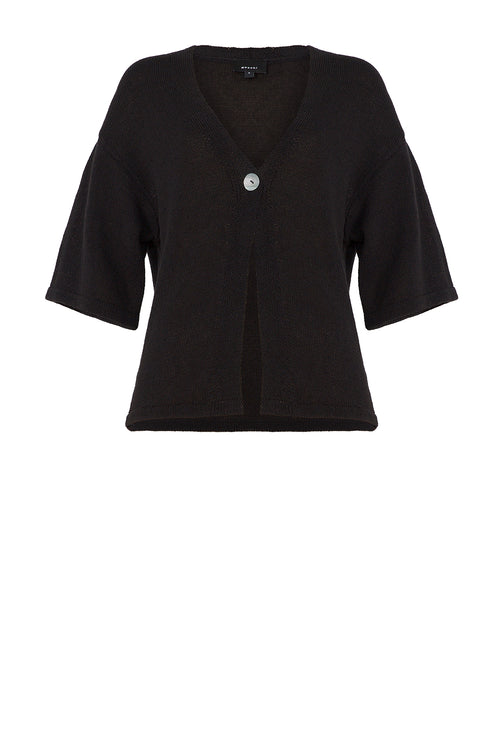 entice cardi / black