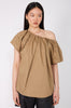 entreat short sleeve top / camel