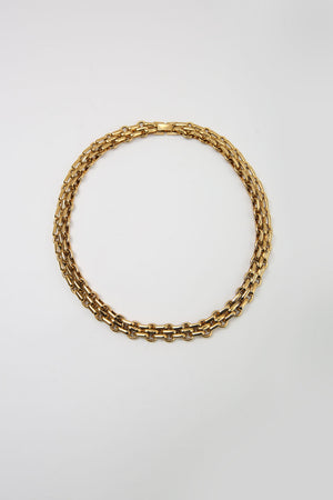 entwine necklace / gold