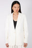 everyday blazer / ivory cream