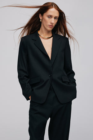 everyday blazer / black