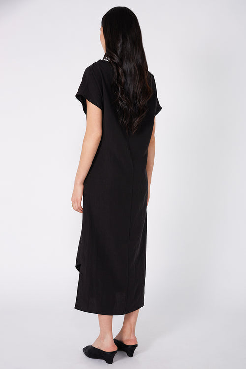 extended dress / black