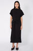 extended dress / black