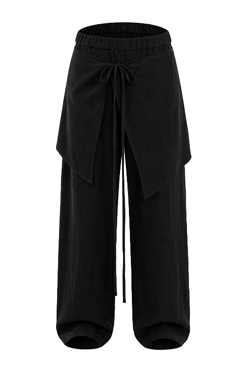 extended pant / black