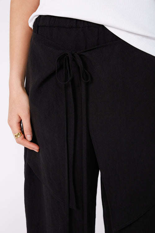extended pant / black