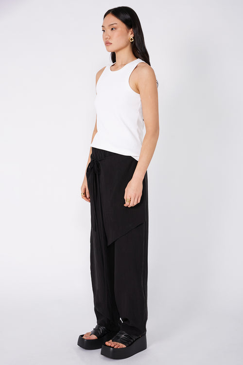 extended pant / black