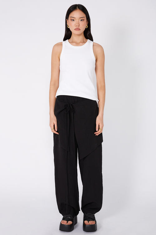 extended pant / black