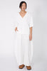 fielded tee / white
