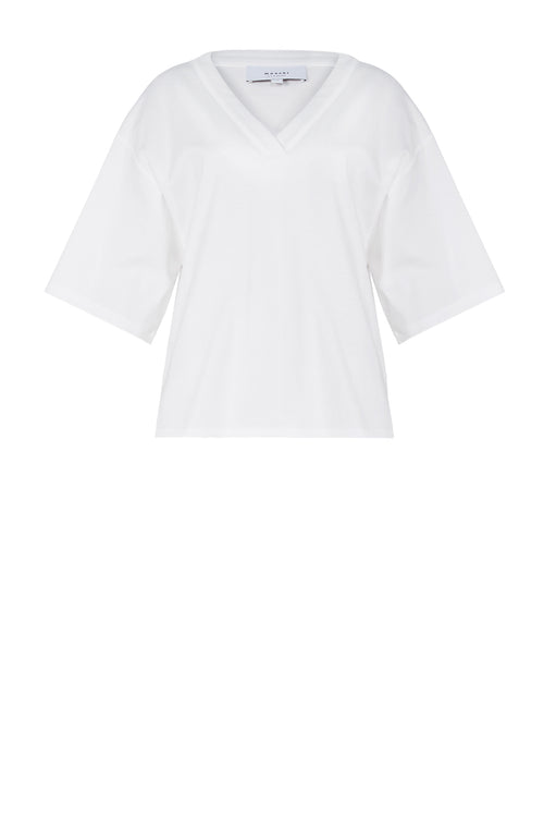 fielded tee / white