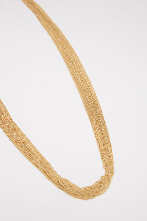 fine long chain / gold