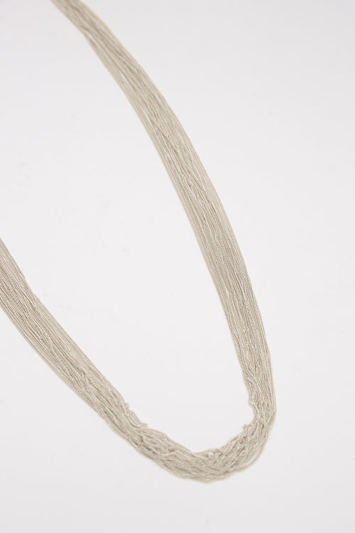 fine long chain / silver