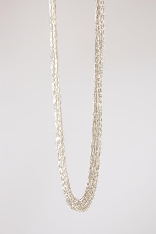 fine long chain / silver