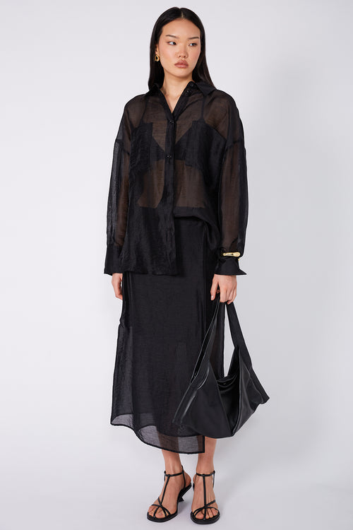 untold shirt / black