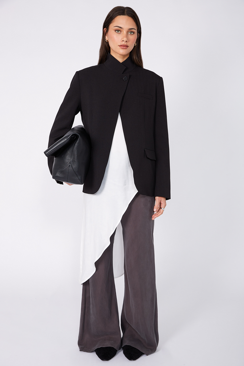 frame bias pant / Dark Mushroom