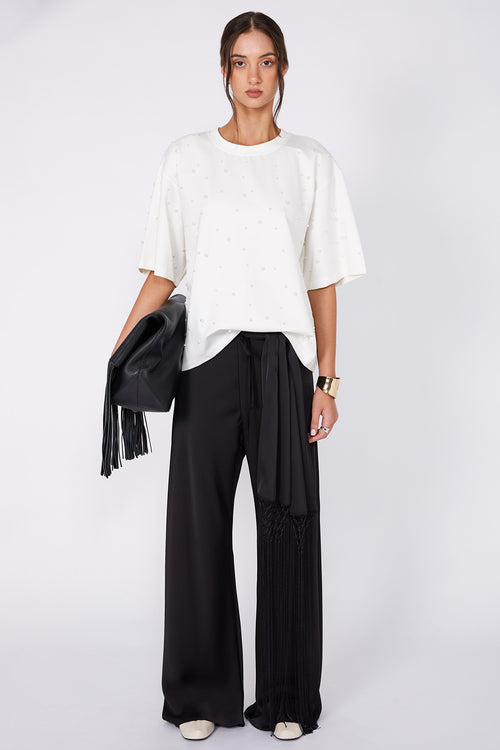 frame bias pant / black