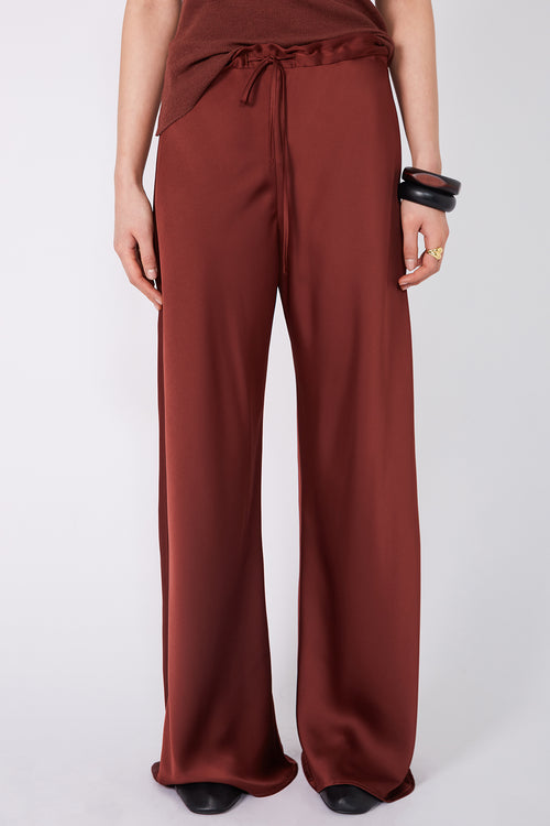 frame bias pant / terracotta