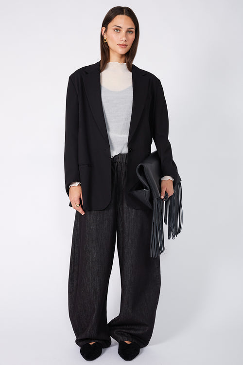 funnel pleat skin / ivory