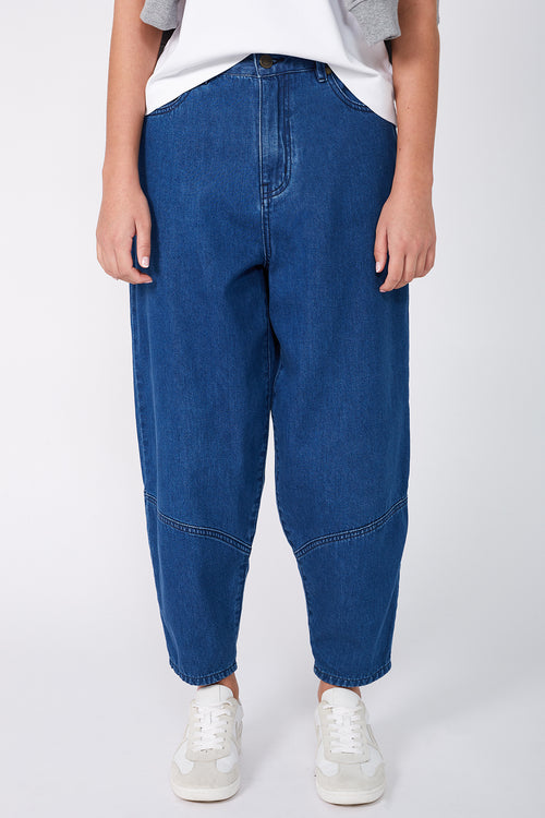furthered jean / washed indigo