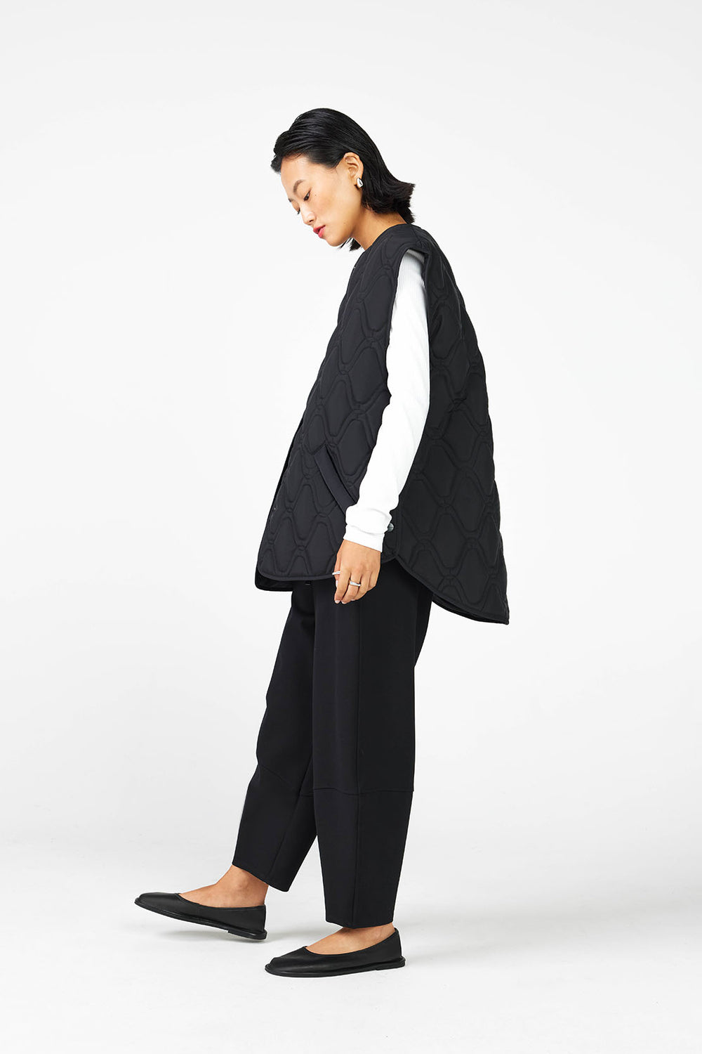 furthering ponti track pant / black ponti | m o o c h i