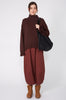 global skirt / dark sangria