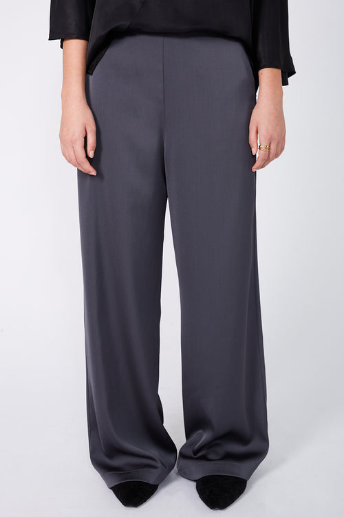 glowed pant / gunmetal