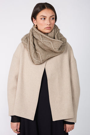 halo scarf / natural