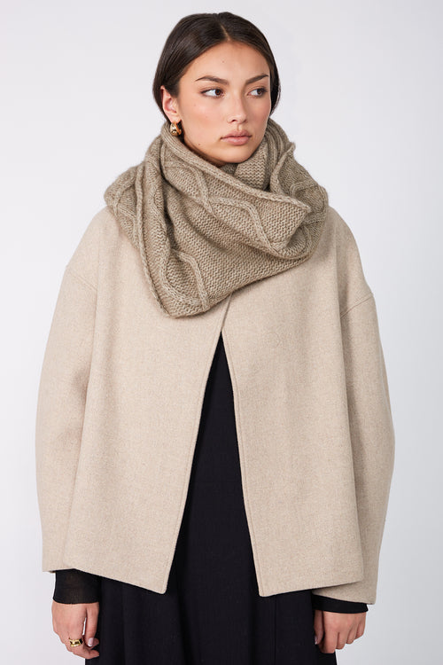 halo scarf / natural