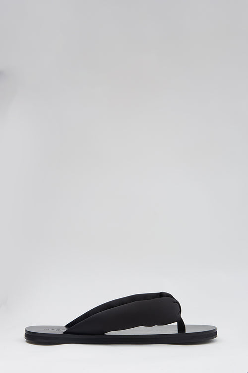 haven satin thong / black