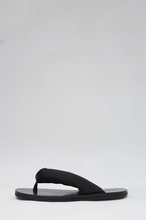 haven satin thong / black